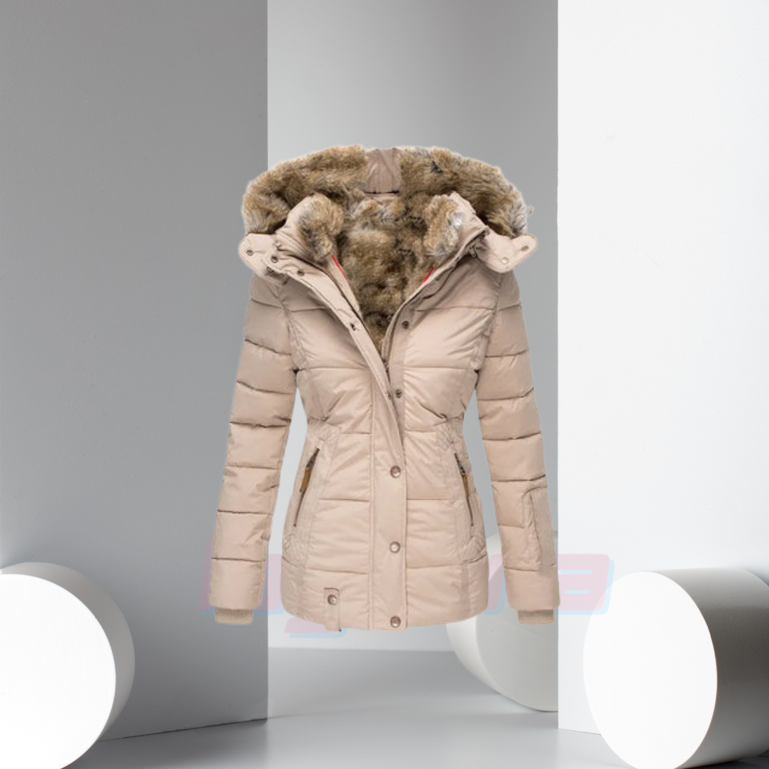 Aurelia | Winterjacke mit Kunstpelzfutter