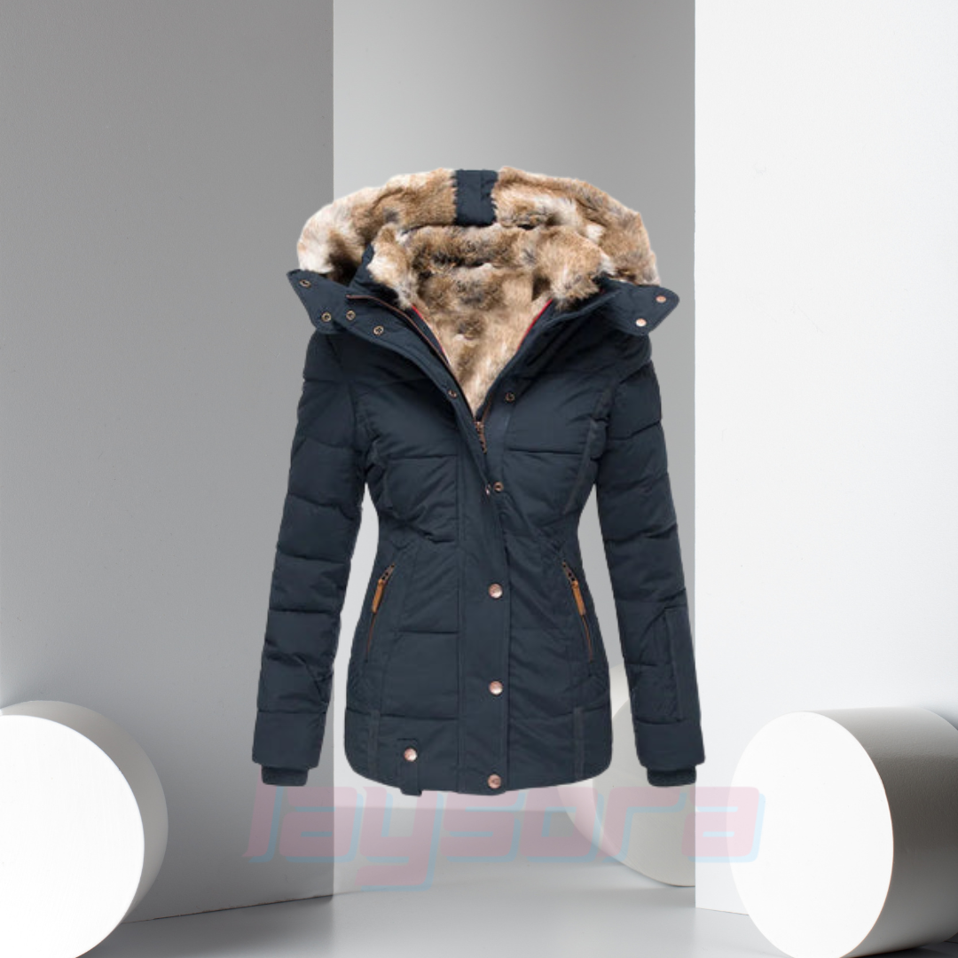 Aurelia | Winterjacke mit Kunstfell