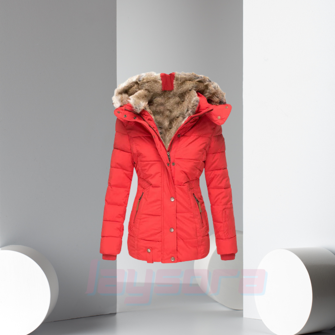 Aurelia | Winterjacke mit Kunstfell