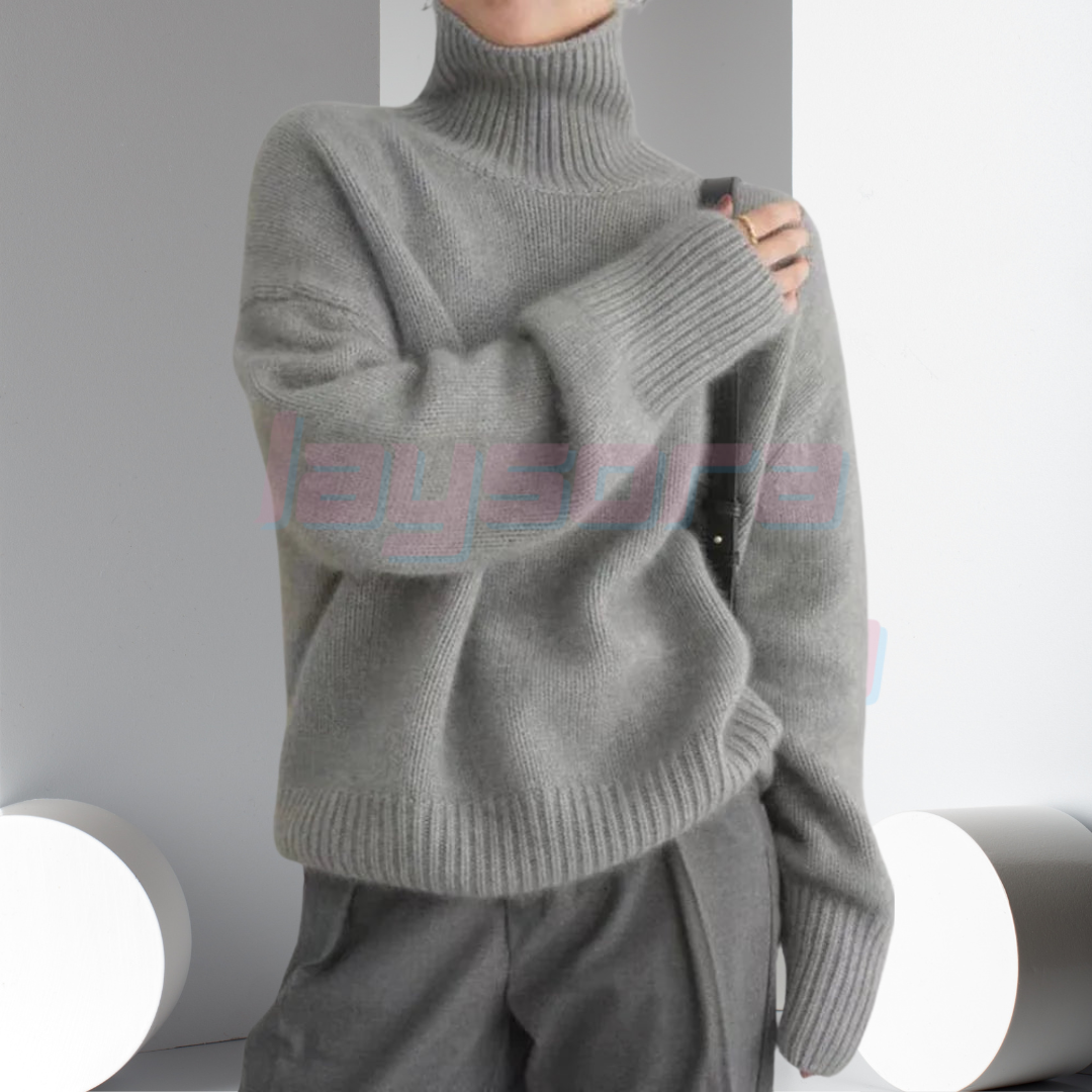 Mara™ – Gemütlicher, weicher Strickrollkragenpullover