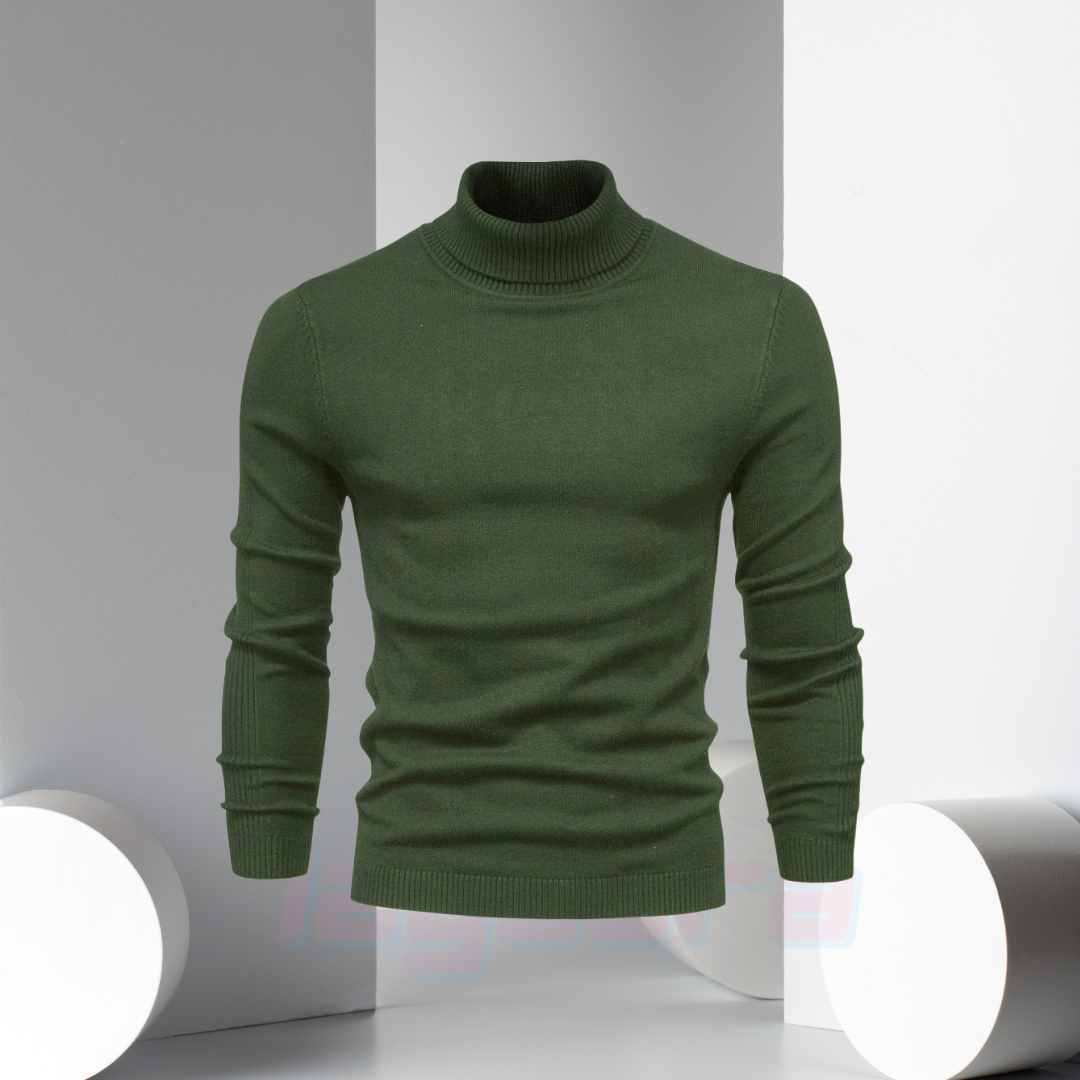 Julian | Klassischer Rollkragenpullover