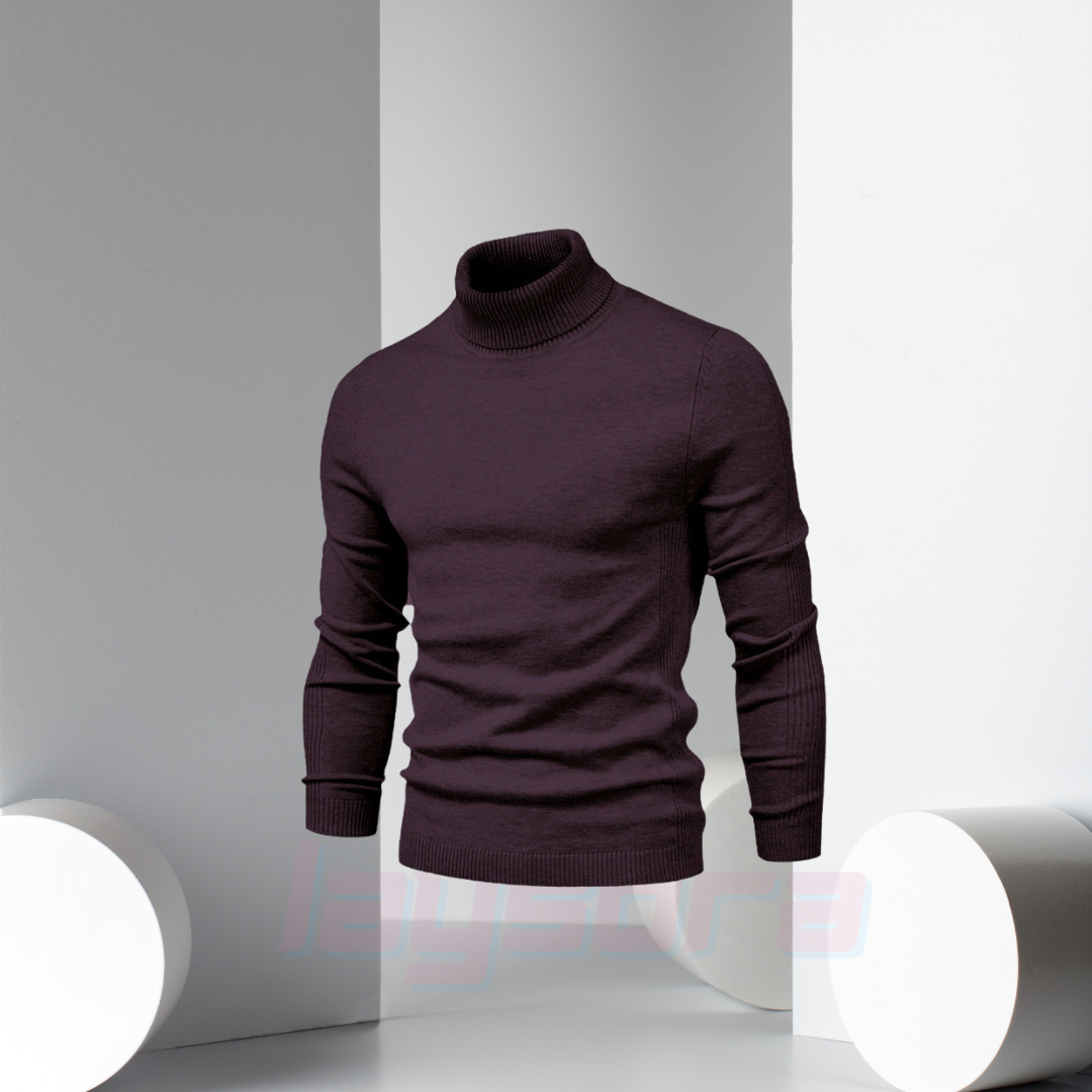 Julian | Klassischer Rollkragenpullover