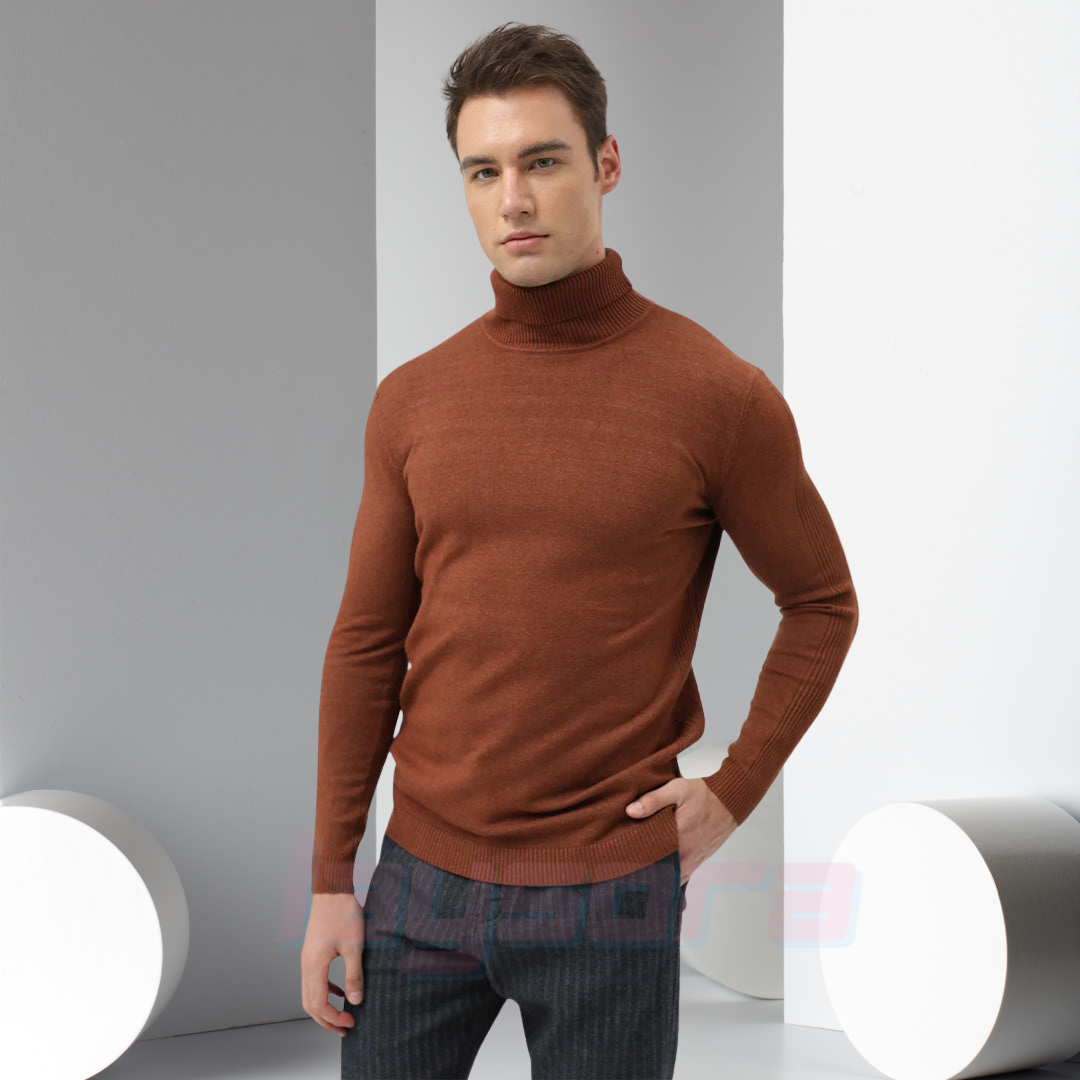 Julian | Klassischer Rollkragenpullover