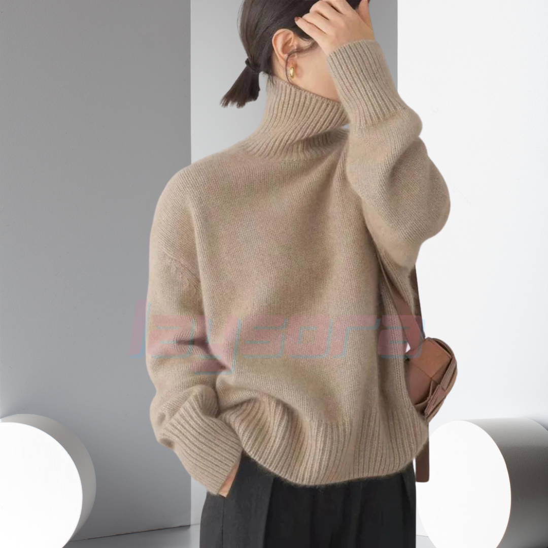 Mara™ –Gemütlicher, weicher Strickrollkragenpullover