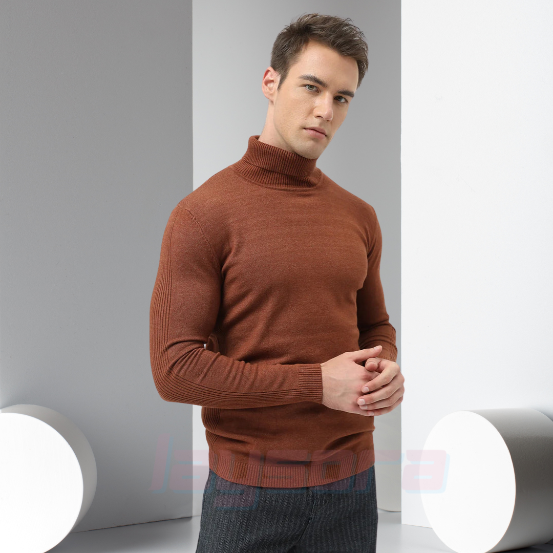 Julian | Klassischer Rollkragenpullover