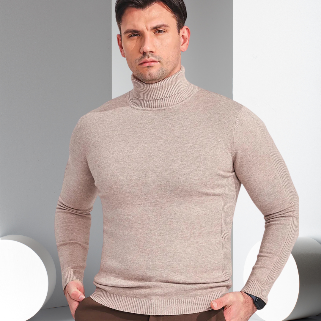 Julian | Klassischer Rollkragenpullover